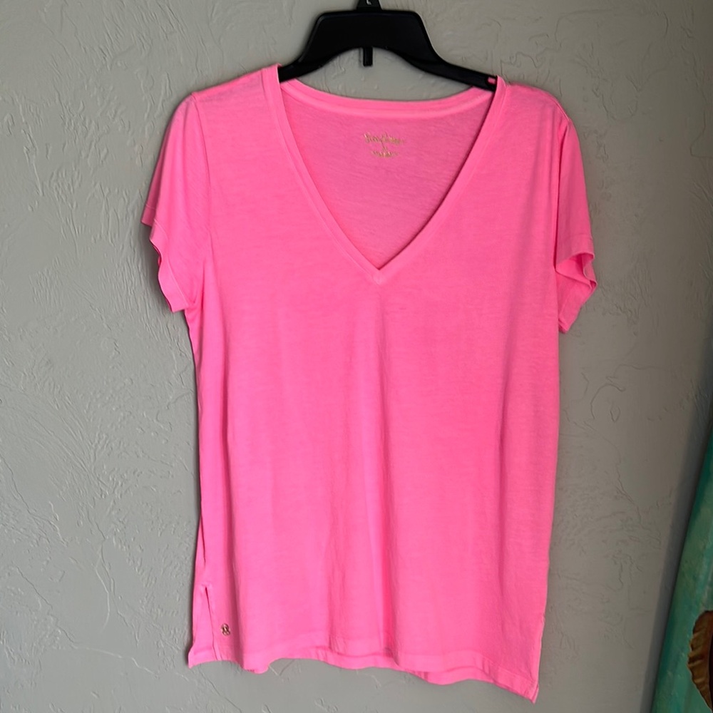 Lilly Pulitzer Pink Short Sleeve T-Shirt